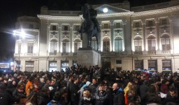 Protest in Bucuresti. Manifestul colectiv.